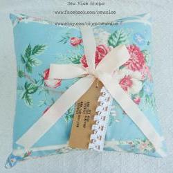 Two country style cushions, machine stitched by myself.