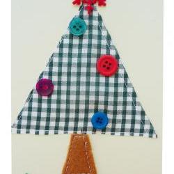 Christmas tree card